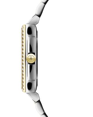 Toccata Two-Tone Rectangular Diamond Watch, 23mm