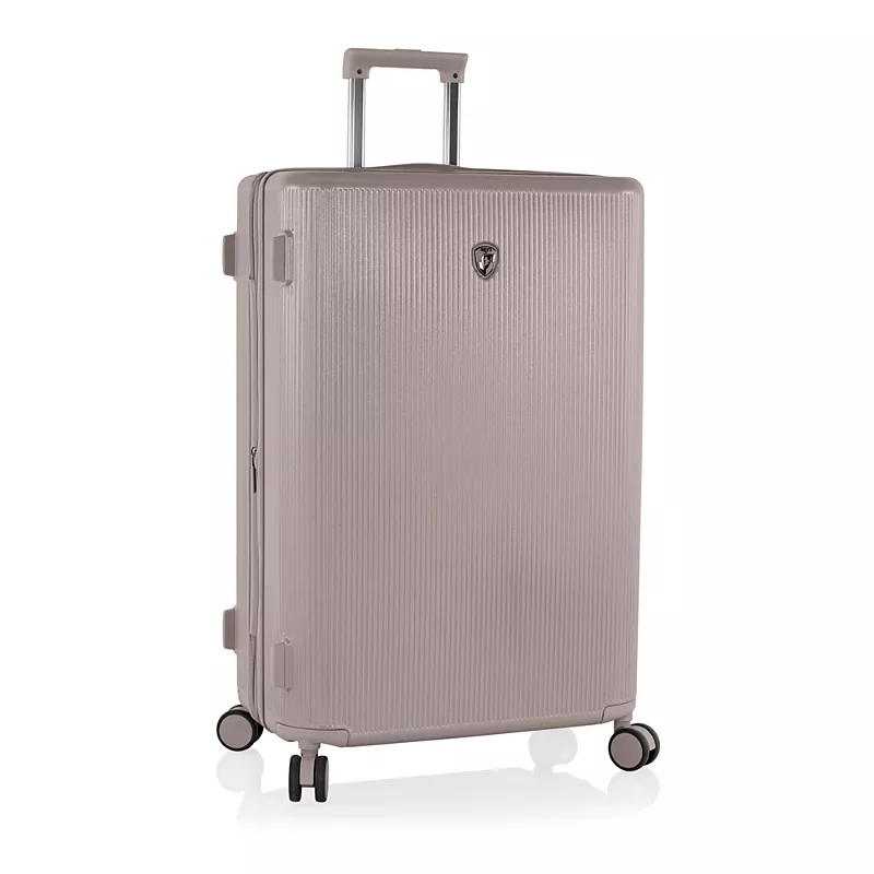 Heys Earth Tones Large Upright Expandable Spinner Suitcase