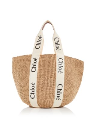 x Mifuko Woody Large Woven Basket Tote