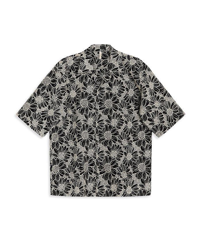 Sunflower Cayo Short Sleeve Floral Camp Shirt | Bloomingdale's