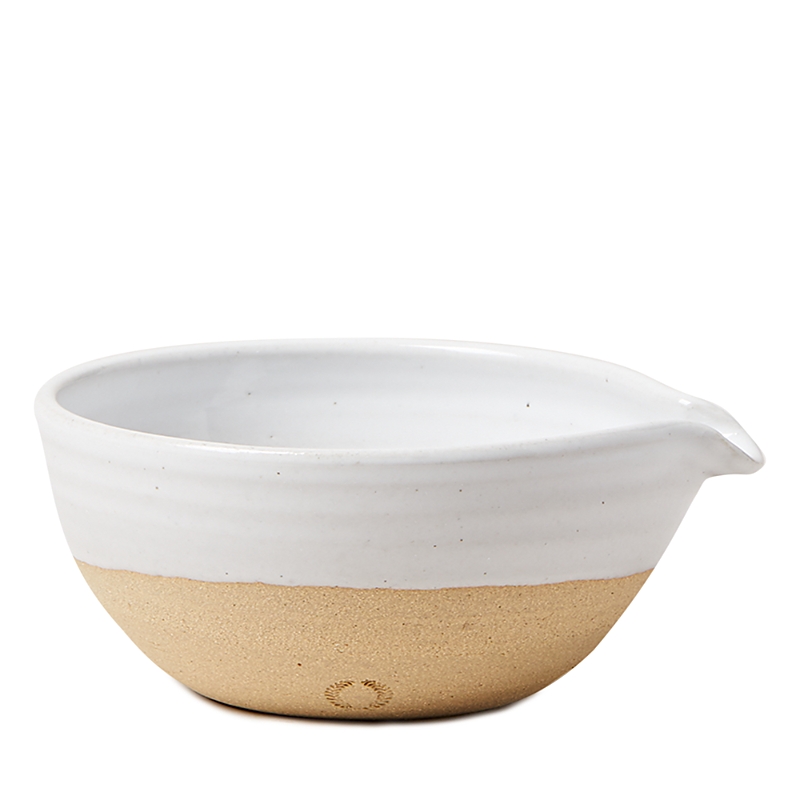 Farmhouse Pottery Small Stoneware Pantry Bowl In Open White