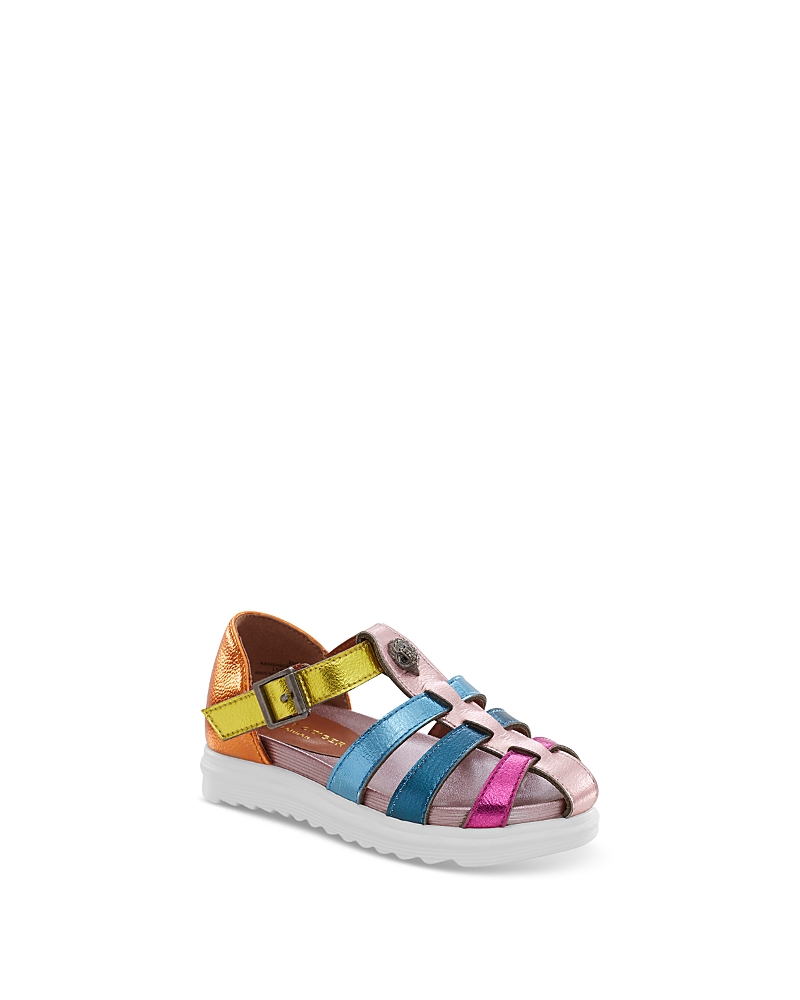 KURT GEIGER GIRLS' KENSINGTON FISHERMAN SANDALS - TODDLER