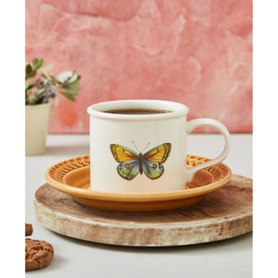 Botanic Garden Harmony Breakfast Cup & Embossed Saucer 