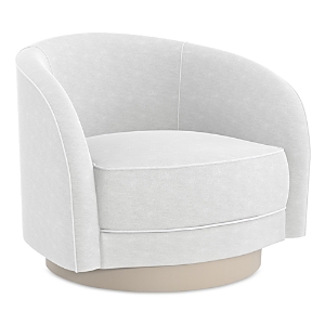 Caracole Ahead Of The Curve Armchair In White