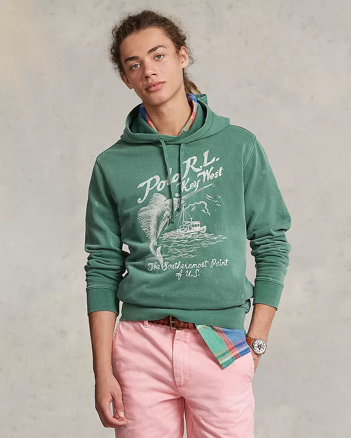 bloomingdales.com | Embroidered Graphic Fleece Hoodie