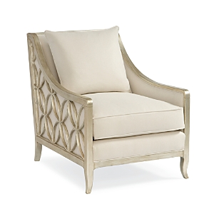 Caracole Social Butterfly Chair In Cream