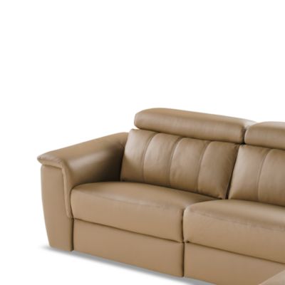 Trevi 5 Piece Power Reclining Leather Sectional