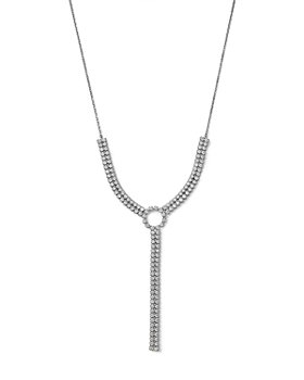 Bloomingdale's - Diamond Fancy Lariat Necklace in 14K White Gold, 3.40 ct. t.w. - 100% Exclusive
