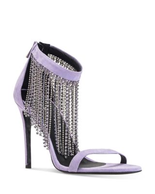 Rhinestone outlet fringe heels