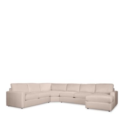 Rory 4-Piece Fabric Sectional - Exclusive