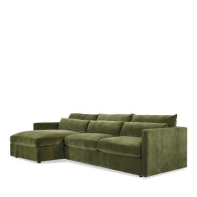 Brea 2-Piece Fabric Sectional - Exclusive