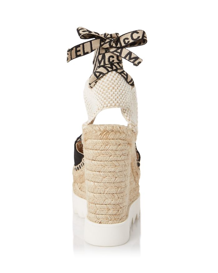 Women's Gaia Ankle Tie Espadrille Platform Wedge Pumps