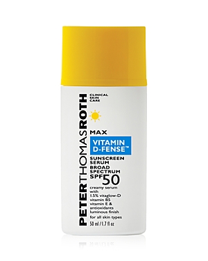 Peter Thomas Roth Max Vitamin D-Fense Sunscreen Serum Broad Spectrum Spf 50 1.7 oz.