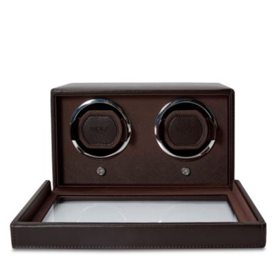 Cub Double Watch Winder with Cover
