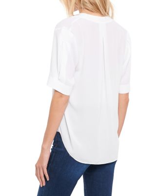 Charming Oversized V-Neck Top