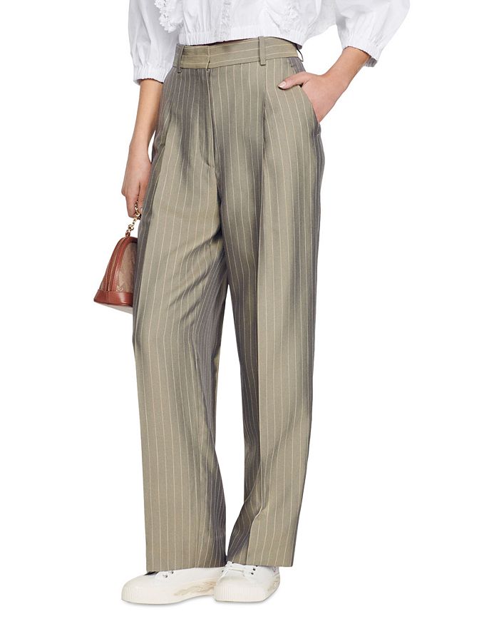 Buy CIGNAL Pleated Pants With Drawstring 2024 Online