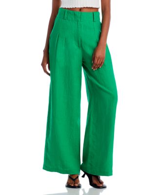 SIMON MILLER - Bloo Wide Leg Linen Pants