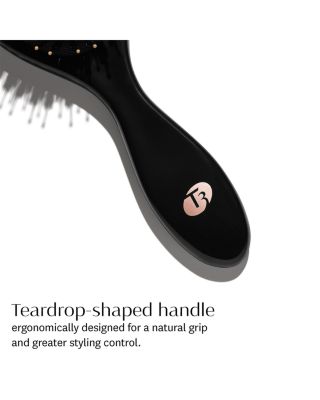 Polish &amp; Shine Premium Faux Boar &amp; Nylon Oval Hairbrush