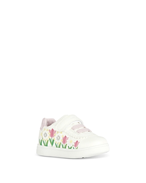 Shop Geox Girls' Dj Rock Sneakers - Baby, Toddler In White