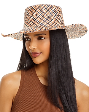 Multi Weave Straw Sun Hat