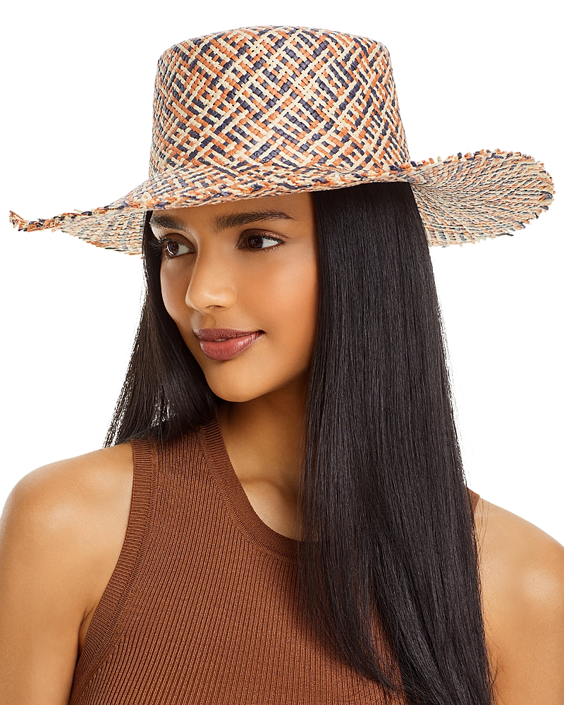Echo Multi Weave Straw Sun Hat In Multi