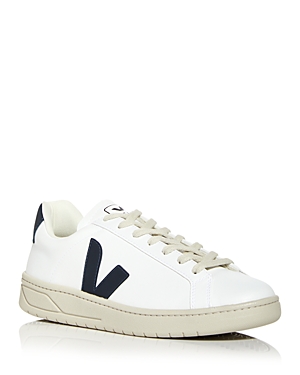 Shop Veja Men's Urca Lace Up Sneakers In White Nautical