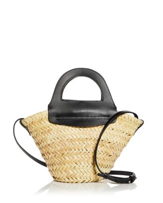 Taupe Cabas Straw Tote by Hereu for $20