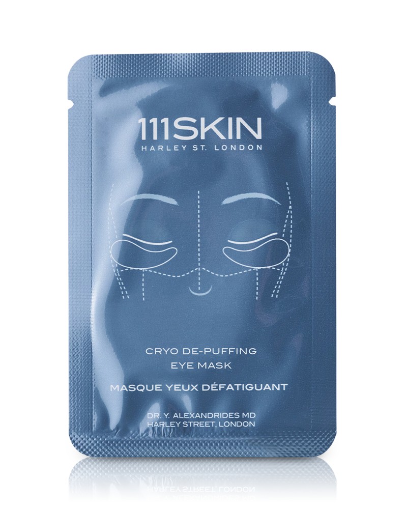111skin Cryo De-Puffing Eye Mask Box, 8 Piece