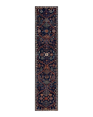Bloomingdale's Serapi M1982 Runner Area Rug, 2'7 X 11'8 In Blue