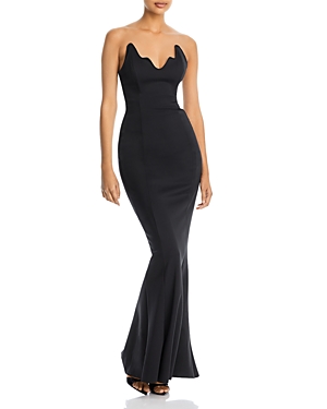 Mother Of All April Sleeveless Gown In Black