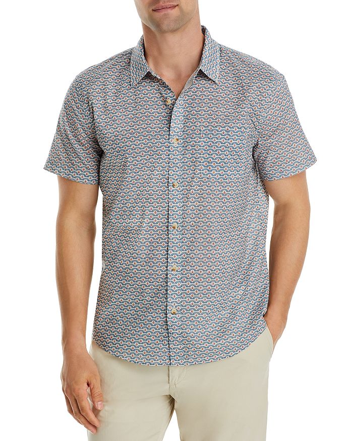 Marine Layer Short Sleeve Regular Fit Shirt | Bloomingdale's
