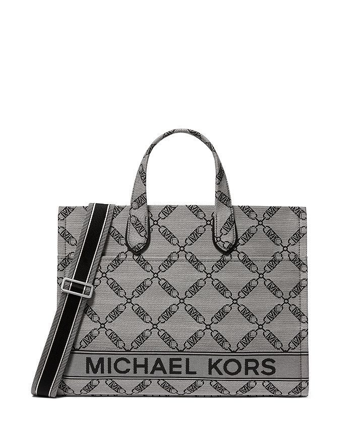 Michael Michael Kors Gigi Large Grab Tote Bag In Natural/luggage