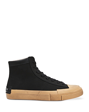 Allsaints Smith High Top Sneaker In Black
