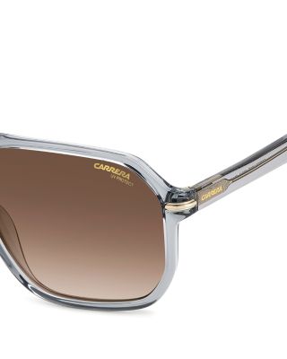 Square Aviator Sunglasses, 59mm