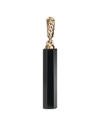 David Yurman - Barrel Charm in Black Onyx with 18K Gold