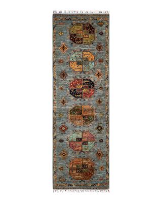 Bloomingdale's Tribal M1982 Runner Area Rug, 2'9 x 8'7
