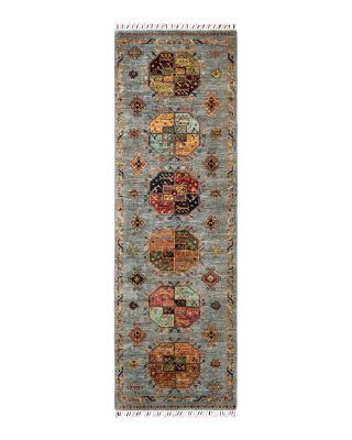 Bloomingdale's Tribal M1982 Runner Area Rug, 2'8 x 8'7