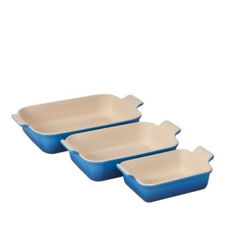 Le Creuset Stoneware Bakers, Set of 3
