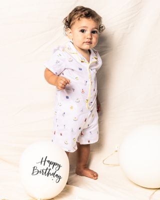 Boys' Birthday Wishes Classic Romper - Baby