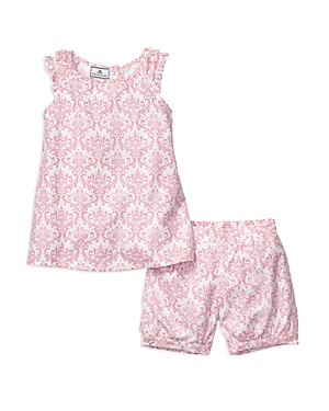 Petite Plume Girls' Amelie Sleep Short Set - Baby, Little Kid, Big Kid In Pink