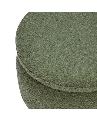 Enoki Boucl&eacute; Storage Ottoman