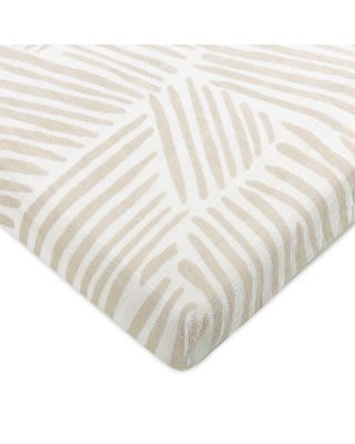 All Stages Midi Crib Sheet in GOTS Certified Organic Muslin Cotton