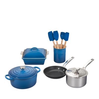 12 Pc. Mixed Media Cookware Set