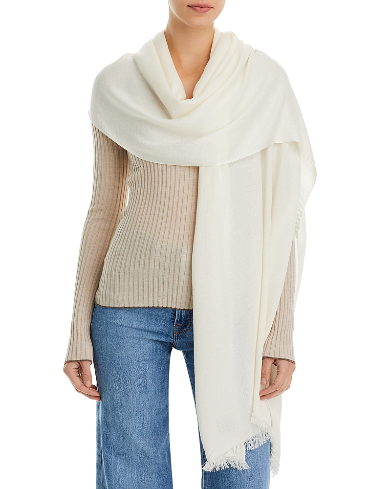 Echo Essentials Pleated Wrap In Cream