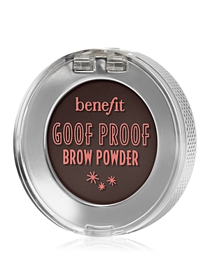 Shop Benefit Cosmetics Goof Proof Brow Powder In 5 - Warm Black-brown