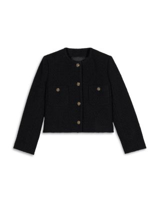 Meredith Cropped Boxy Jacket