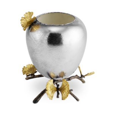 Butterfly Ginkgo Medium Vase 