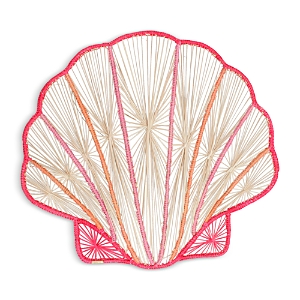 Mercedes Salazar Ocean Shell Placemat, Set Of 2 In Multi
