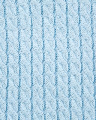 Infant Cable Knit Blanket - Baby
