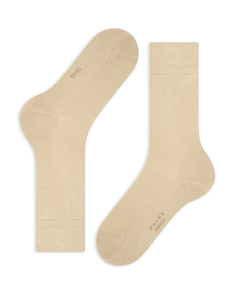 Falke Family Cotton Blend Socks In Sand